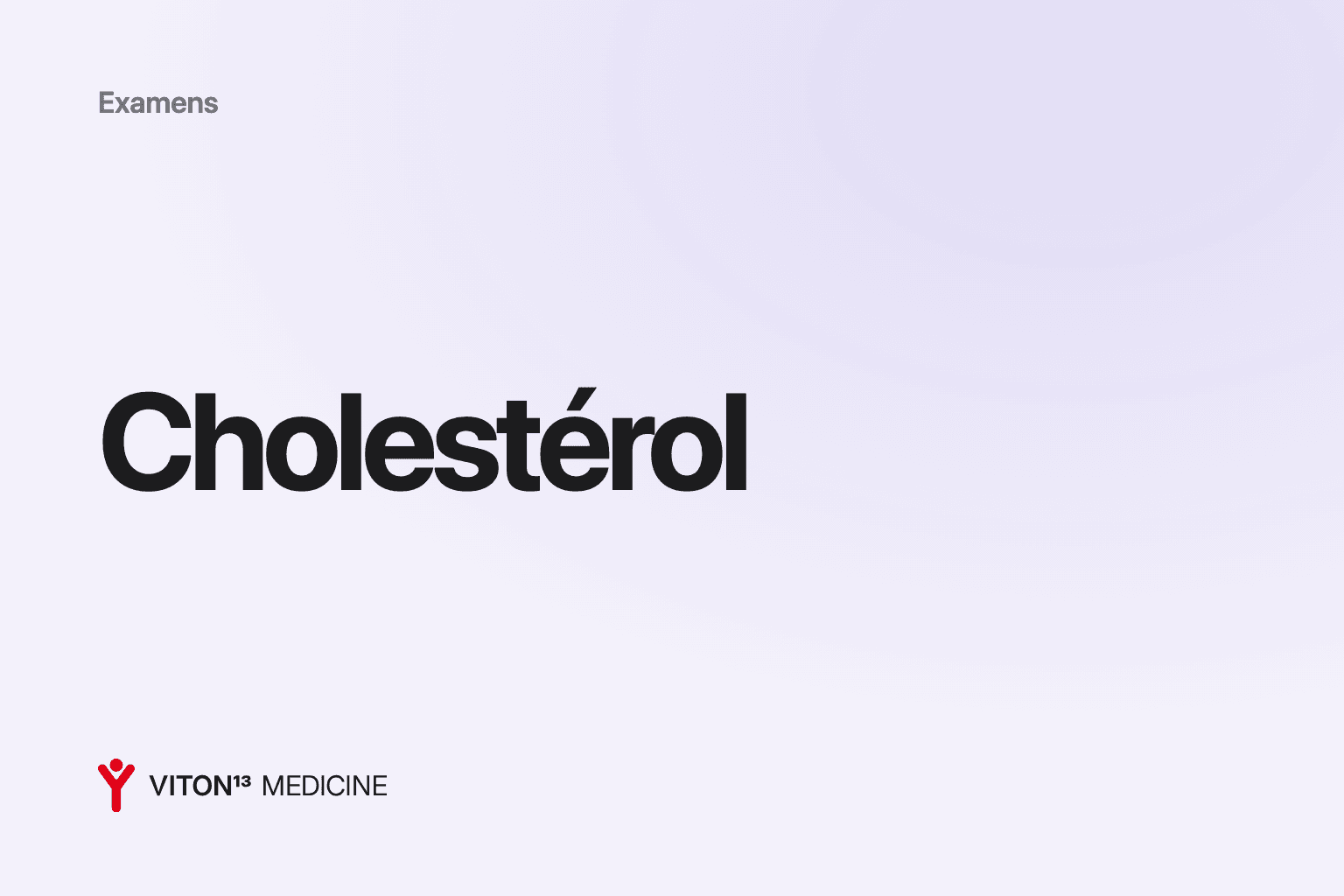 Couverture : Cholestérol sur fond de couleur