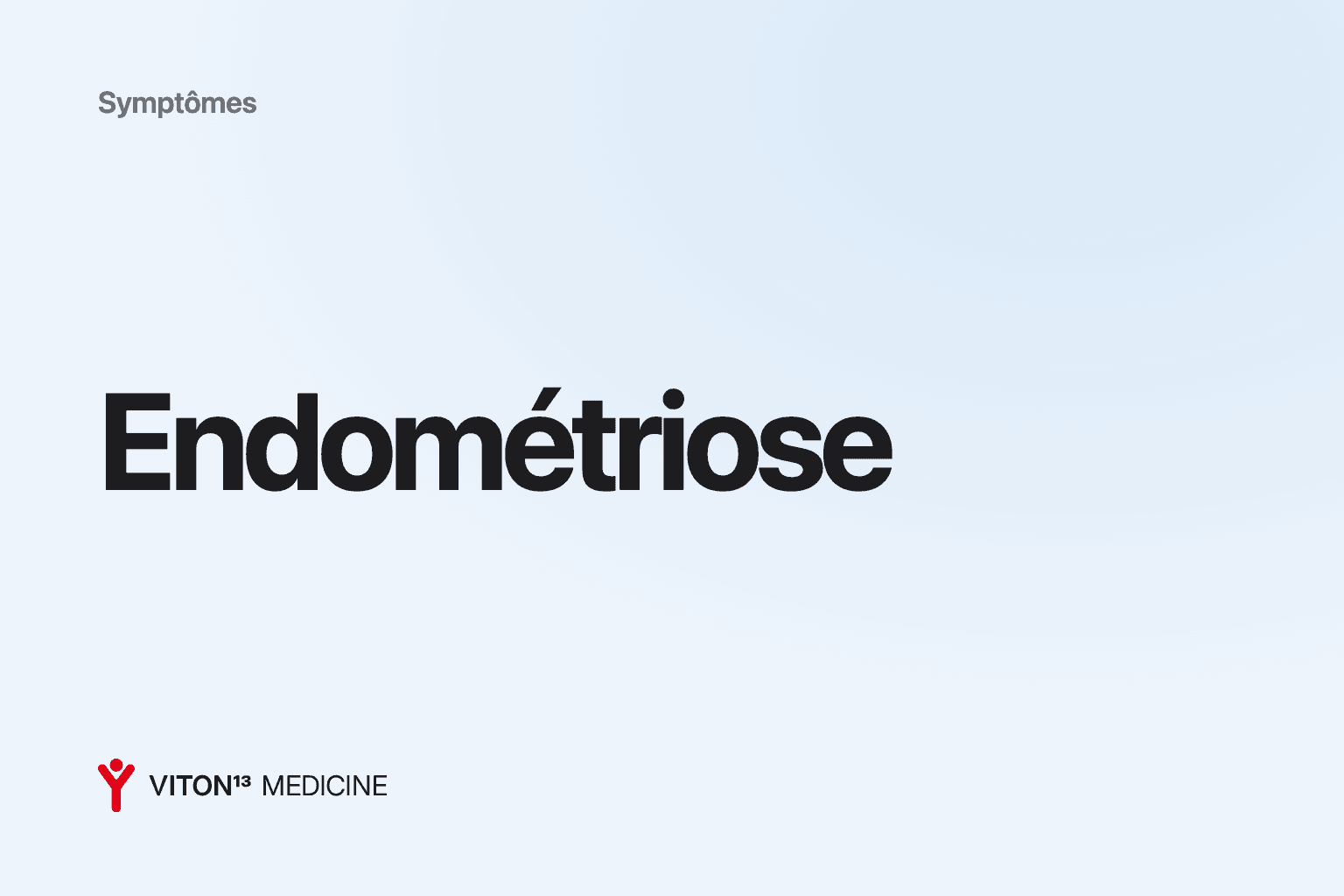Couverture : Endométriose sur fond de couleur